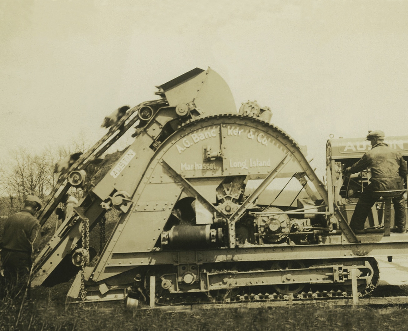 Historic A.G. Bancker & Co. crew at work